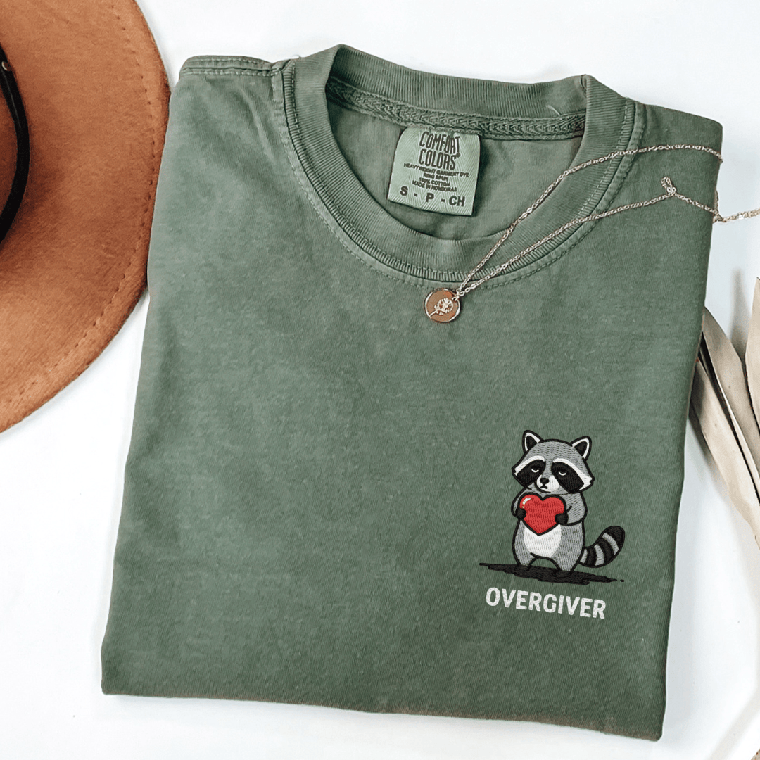 Overgiver Embroidered Tee