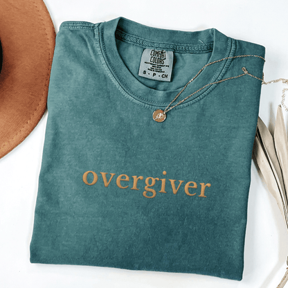 Overgiver Embroidered Tee