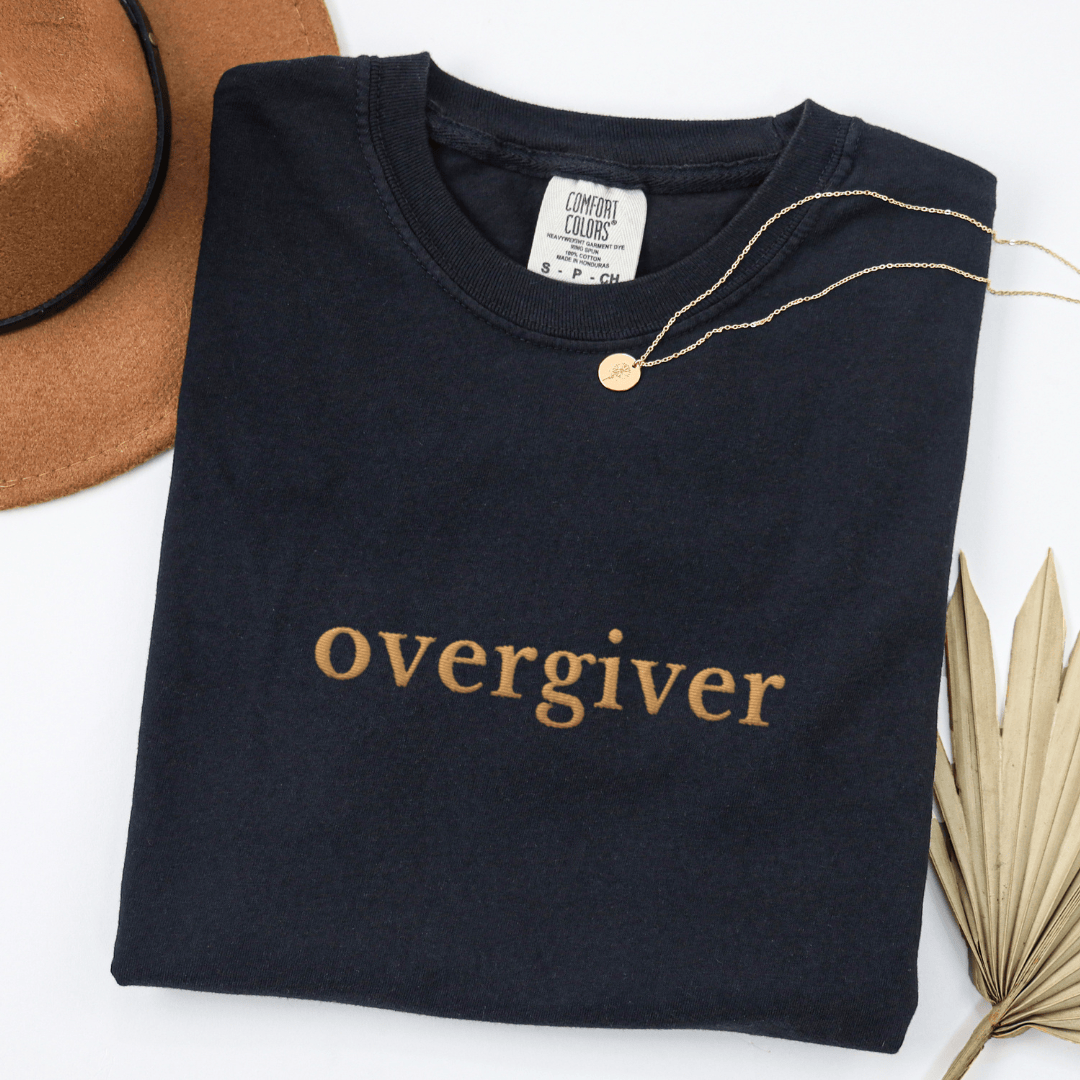 Overgiver Embroidered Tee