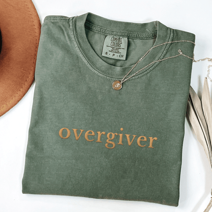 Overgiver Embroidered Tee