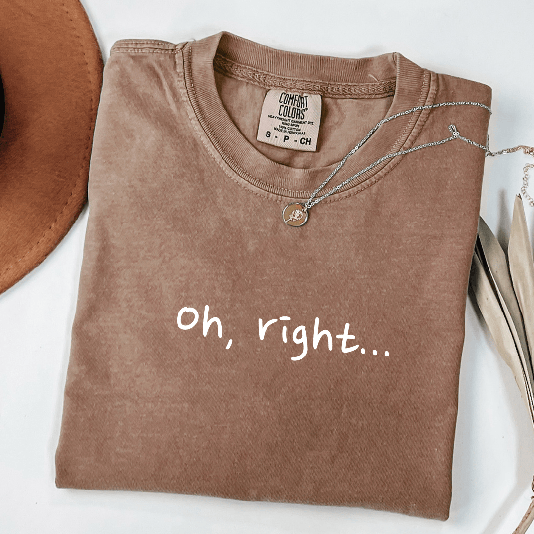 Oh, Right... T-shirt
